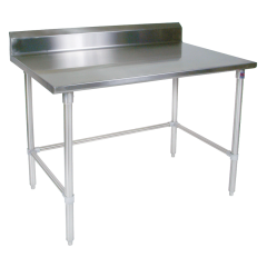 John Boos, ST6R5-2484GBK, Work Table, 73" - 84", Stainless Steel Top