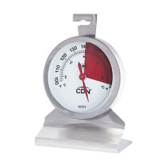 CDN Measurement Tools, HOT1, Thermometer, Hot Holding 100 - 180F 2-In Dial W/ Temp Zone Ovenproof