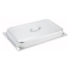 Winco, C-DCF, Steam Table Pan Cover, Stainless Steel