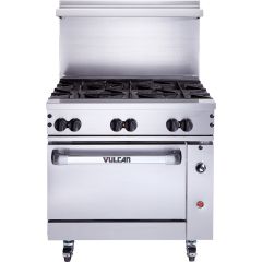 Vulcan, 36C-6BP, Range, 36" Restaurant, Gas