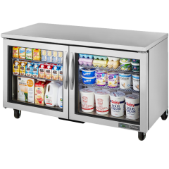 True Manufacturing, TUC-60G-HC~FGD01, Refrigerator, Undercounter, Reach-In