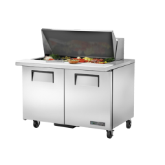 True Manufacturing, TSSU-48-18M-B-HC, Refrigerated Counter, Mega Top Sandwich / Salad Unit