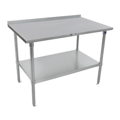 John Boos, ST4R1.5-3648GBK, Work Table,  40" - 48", Stainless Steel Top