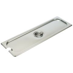 Winco, SPJL-HCN, Steam Table Pan Cover, Stainless Steel