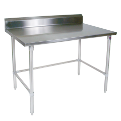 John Boos, ST4R5-3672SBK, Work Table, 63" - 72", Stainless Steel Top