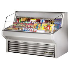 True Manufacturing, THAC-60-S-HC-LD, Merchandiser, Open Refrigerated Display