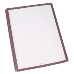 Winco, PMC-9U, Menu Cover
