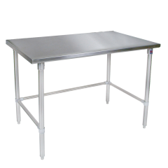 John Boos, ST6-2424GBK, Work Table, 24" - 27", Stainless Steel Top