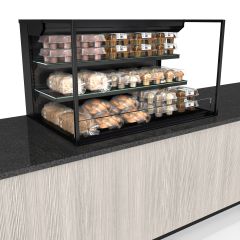 Structural Concepts, NE3627DSSV, Display Case, Non-Refrigerated, Slide In Counter