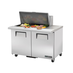 True Manufacturing, TSSU-48-15M-B-HC, Refrigerated Counter, Mega Top Sandwich / Salad Unit
