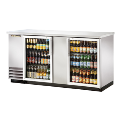 True Manufacturing, TBB-3G-S-HC-LD, Back Bar Cabinet, Refrigerated