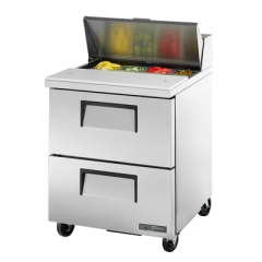 True Manufacturing, TSSU-27-08D-2-HC, Refrigerated Counter, Sandwich / Salad Unit