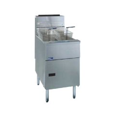 Pitco Frialator, SG18-S, Fryer, Gas, Floor Model, Full Pot