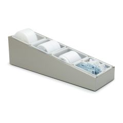 Carlisle, 38800GLC, Condiment Caddy, Countertop Organizer