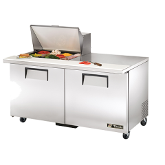 True Manufacturing, TSSU-60-12M-B-HC, Refrigerated Counter, Mega Top Sandwich / Salad Unit