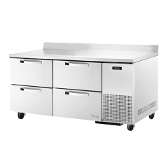 True Manufacturing, TWT-67D-4-HC~SPEC3, Refrigerated Counter, Work Top