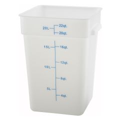 Winco, PESC-22, Square Food Storage Containers