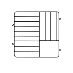 Vollrath, PM1211-6, Dishwasher Rack, Plates
