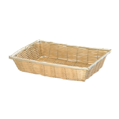TableCraft Products, 1192W, Basket, Tabletop, Plastic