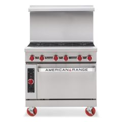 American Range, AR-6, Range, 36" Restaurant, Gas