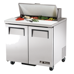 True Manufacturing, TSSU-36-08-HC, Refrigerated Counter, Sandwich / Salad Unit