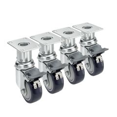 Krowne Metal, 28-160S, Casters