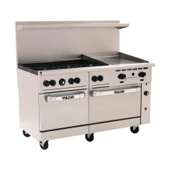 Vulcan, 60SS-6B24G, Range, 60" Restaurant, Gas